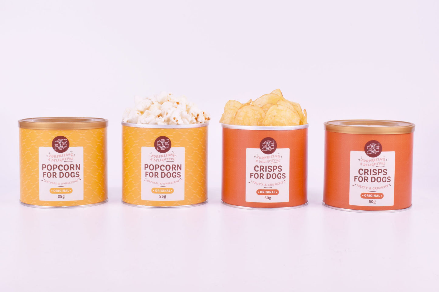 Popcorn & Crisps for Dogs Bundle
