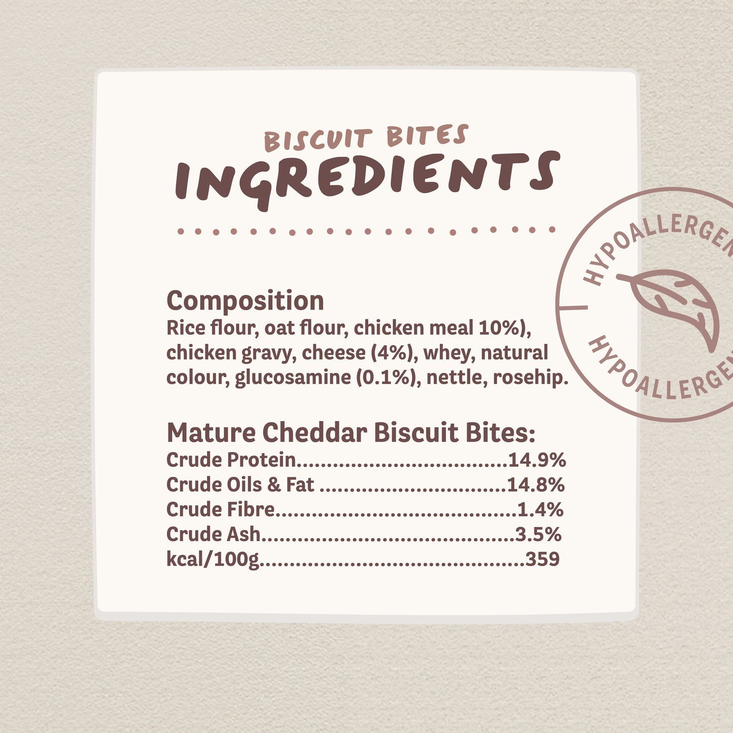 Mature Cheddar Flavour Biscuit Bites