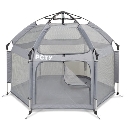 Pety Playpen with Base Mat and Sun Cover (Large)