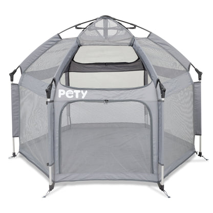 Pety Playpen with Base Mat and Sun Cover (Large)