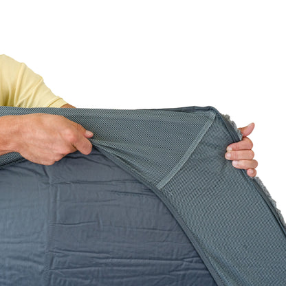Pety Teddy Fleece Base Mat Cover (Large)