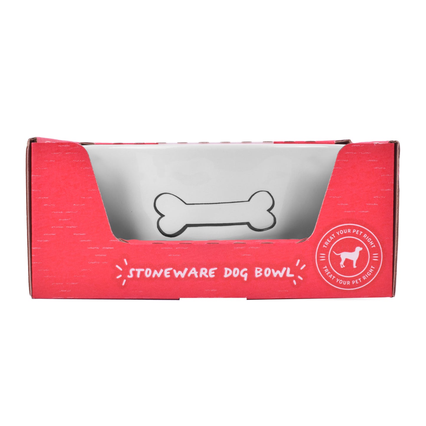 'Bone' Design Dog Bowl