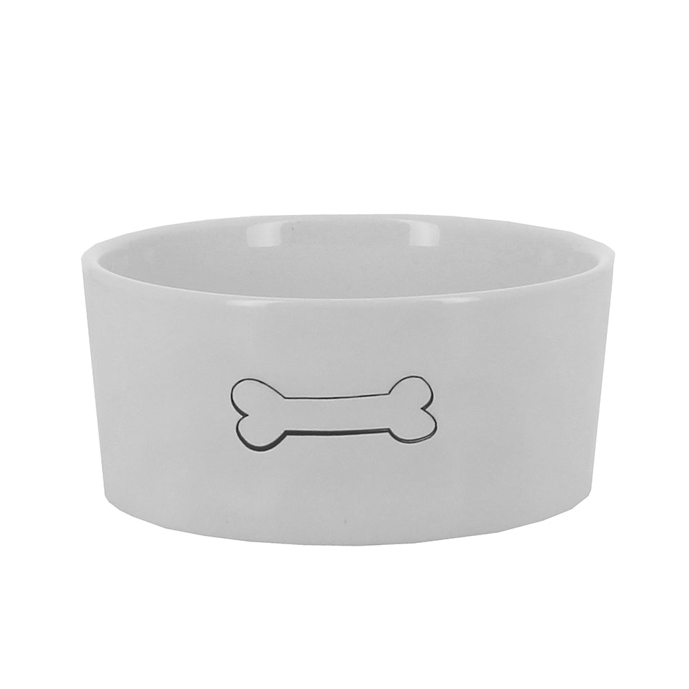 'Bone' Design Dog Bowl