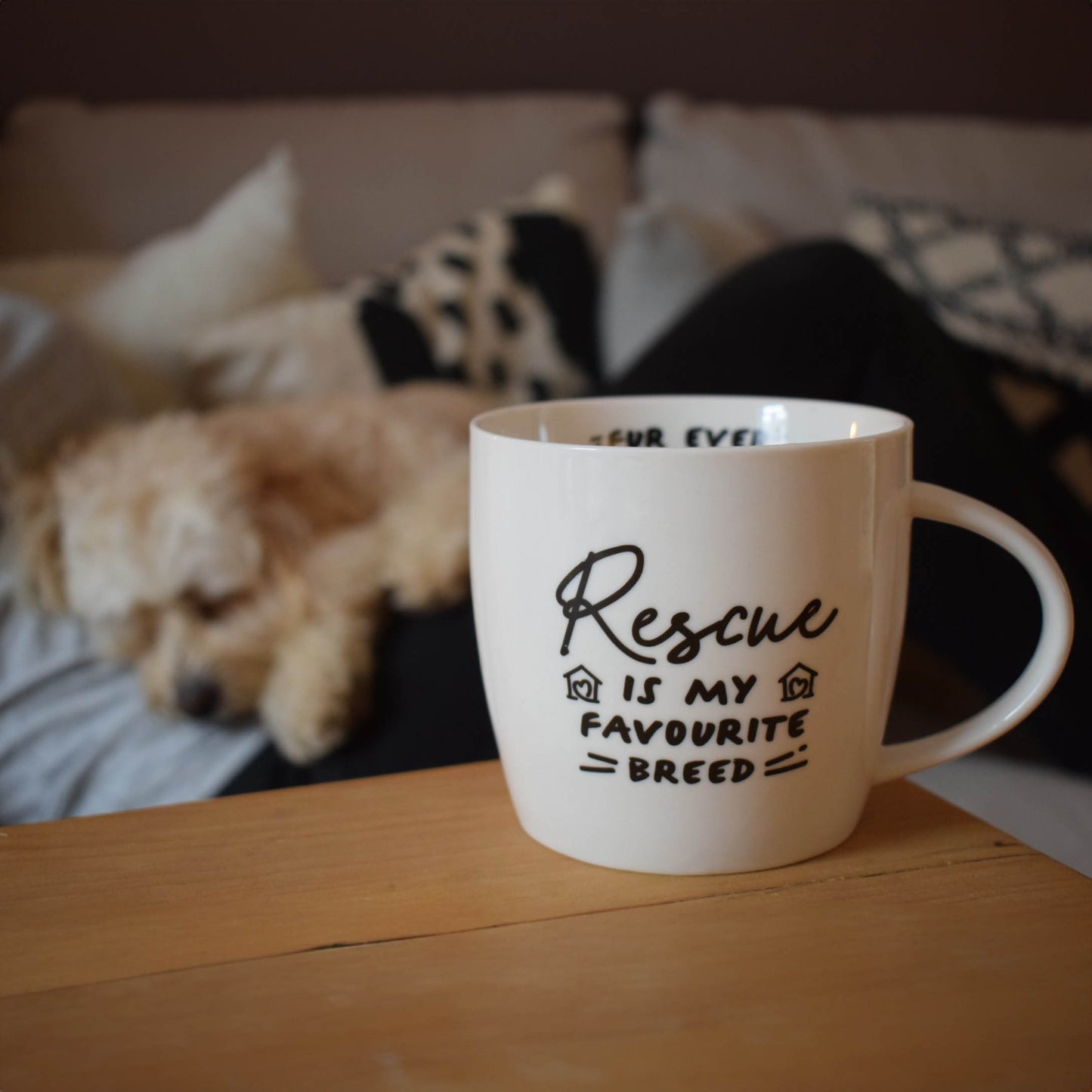 'Rescue is my Favourite Breed' Mug