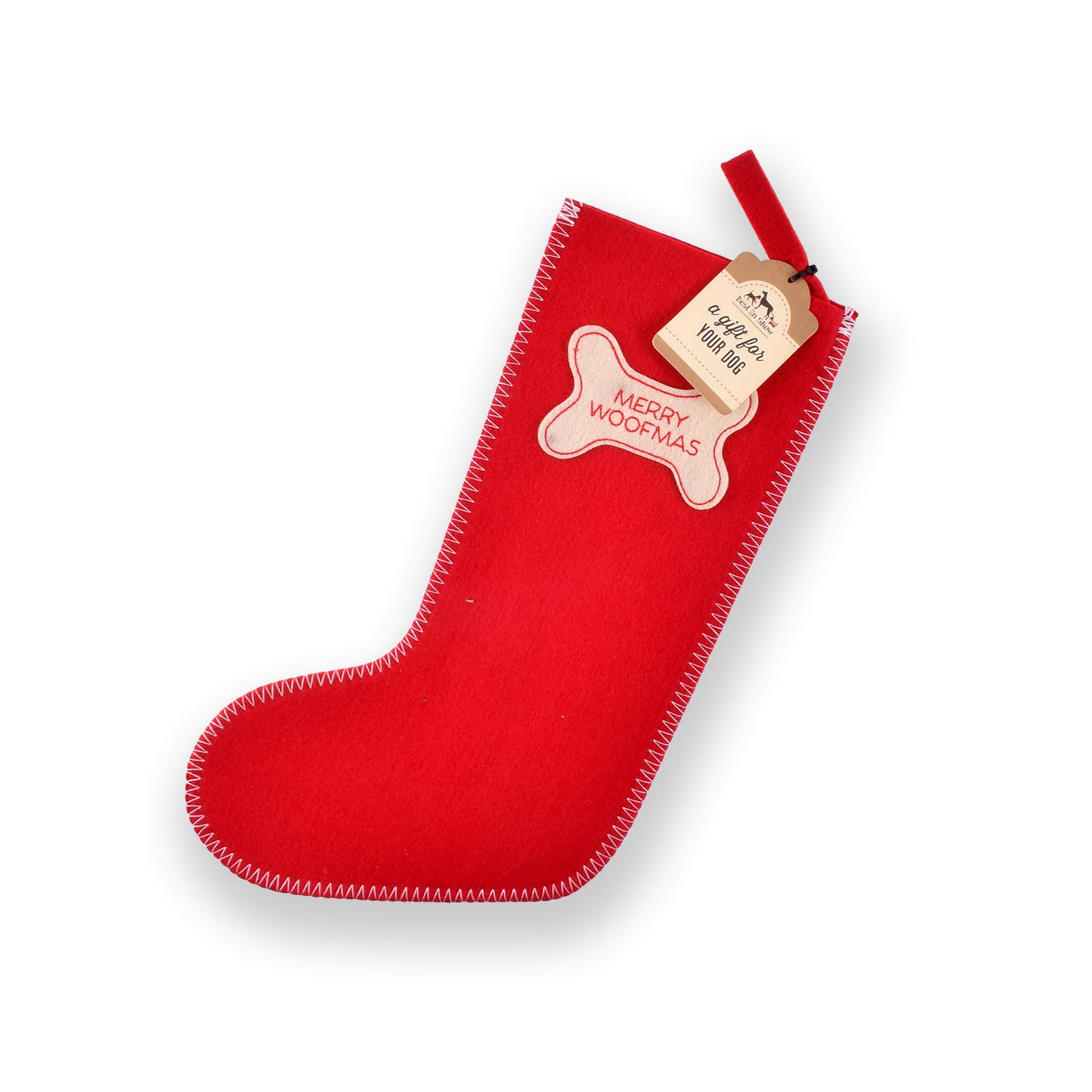 Dog Stocking - Merry Woofmas