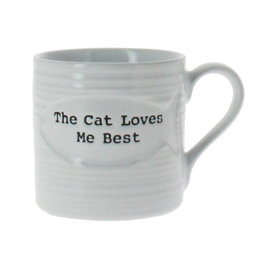 cat mum owners gift cat loves me best xl stoneware mug dishwasher safe Best In Show