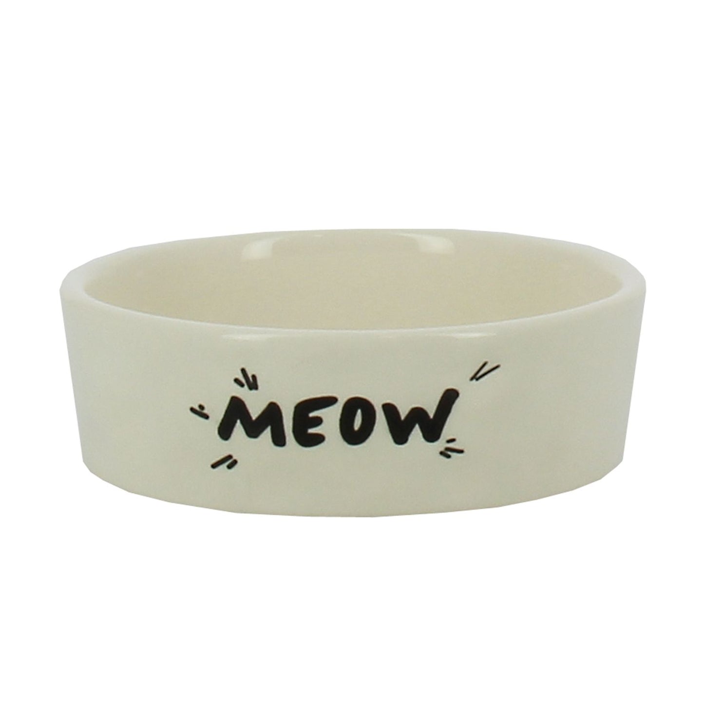 cat bowl food water meow ceramic dishwasher safe Best In Show